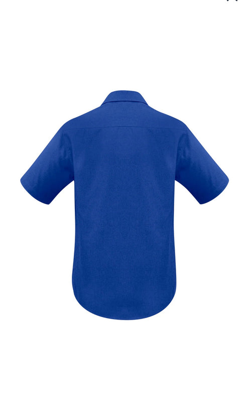 MEN BLUE SHIRT| SHORT SLEVES