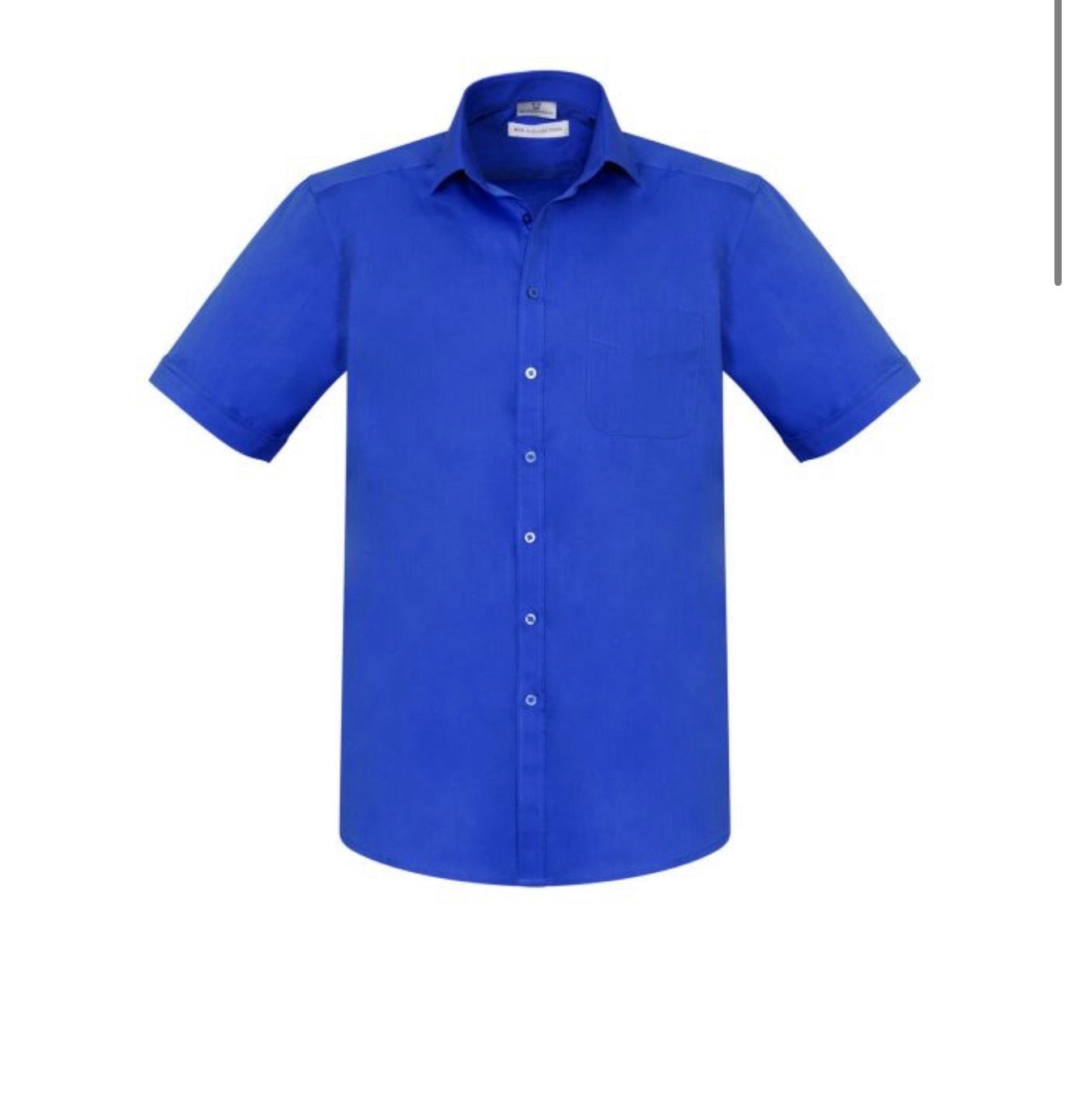 Mens Monaco Shirt Electric Blue